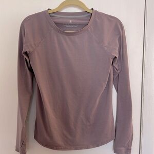 Women’s Free Fly Long-Sleeve Tee in Dusty Lilac Small